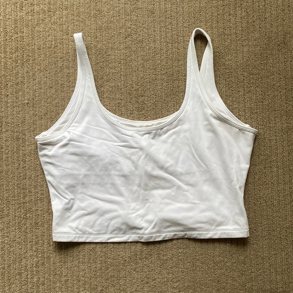 TnAction TnaButter Mini Sports Tank, White, 2XL - Picture 2 of 8